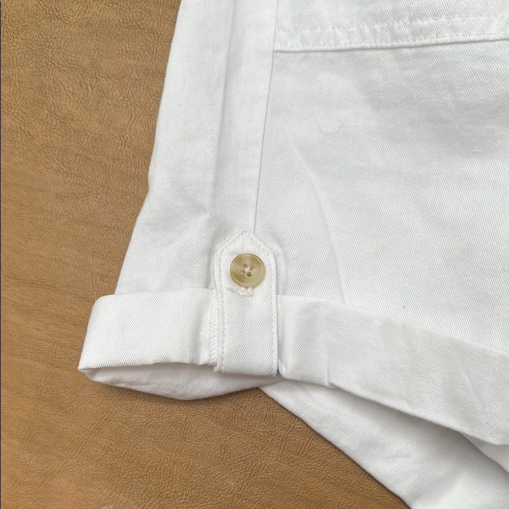 Talbots Chino Shorts, White, Size 14 NWT - Picture 4 of 9